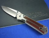 Chris Reeve克里斯里夫sebenza 21钛柄战术折刀（可可菠萝木）