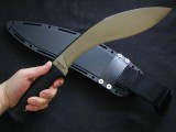 冷钢Cold Steel Kukri35ATCJ三枚钢（VG-1+420）喀尔克弯刀