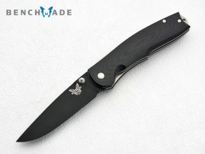 美国蝴蝶Benchmade 890BK 黑色全刃折刀