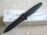 瑞典Fallknive-G1地狱守卫犬双刃战术刀