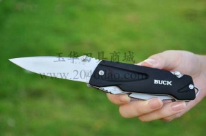 OEM正品 巴克BUCK732多功能折刀（黑色）