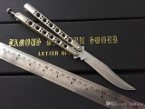 Benchmade经典钛柄蝴蝶甩刀BM43 （复刻版， 蝴蝶标）