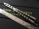 Benchmade经典钛柄蝴蝶甩刀BM40 （复刻版， 蝴蝶标）