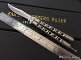 Benchmade经典钛柄蝴蝶甩刀BM43 （复刻版， 蝴蝶标）