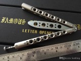 Benchmade经典钛柄蝴蝶甩刀BM40 （复刻版， 蝴蝶标）