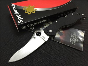 SPYDERCO 蜘蛛C90GBNPE2 stretch2 延伸2代 （黑色G10柄）