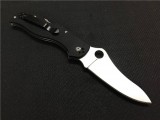 SPYDERCO 蜘蛛C90GBNPE2 stretch2 延伸2代 （黑色G10柄）