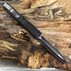 Microtech 美国微技术 Makora II 106-1 圣蚂蚁II代 碳纤维柄 双刃边锯 黑剑蚁