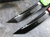 MICROTECH.微技术拉尾伸缩刀（蓝色和红色）