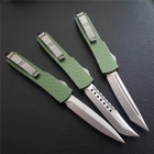 Microtech 美国微技术绿柄蜂窝UT 121 直跳刀（三款刃）