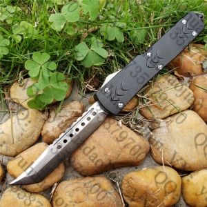 Microtech 美国微技术箭头UT 121 直跳刀 犬牙